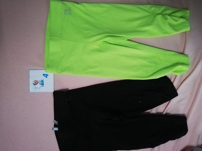 Lot de 2 leggings 4ans