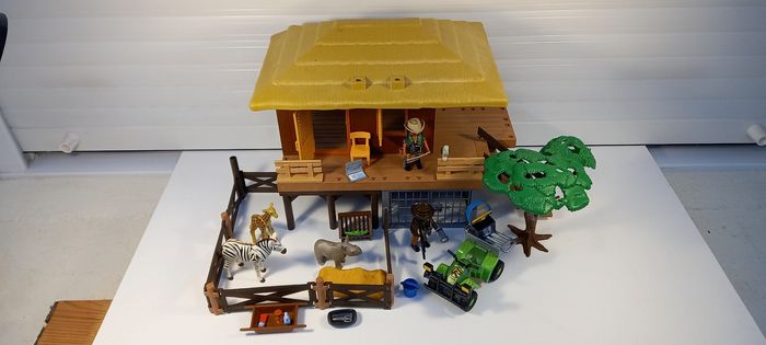 Centre de soins  animaux sauvages playmobil