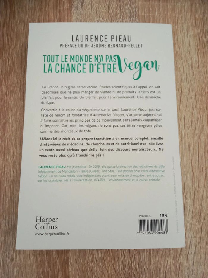 Laurence Pieau 🪅 Tout le monde n'a pas la chance d'être vegan - photo numéro 2