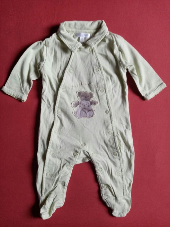 Lot de 2 pyjamas léger 3 mois - photo numéro 2