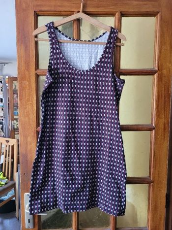 Robe matière t shirt aisselle a aisselle 47 cm