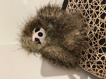 Peluche Jellycat Cyril paresseux 16" marron fourrure hirsute fourrure floue