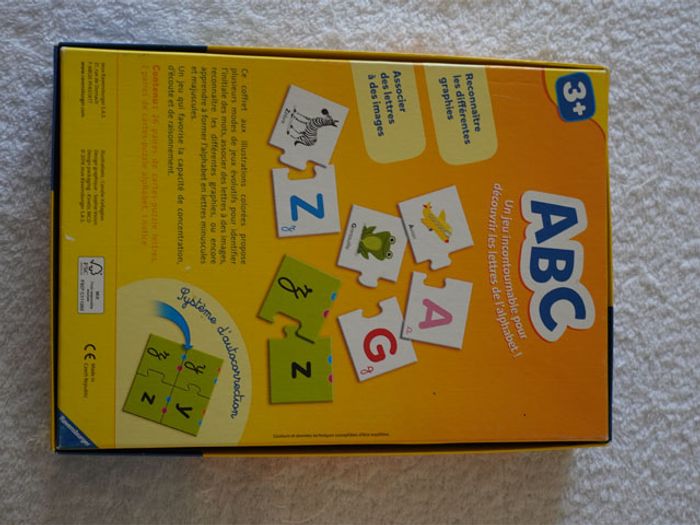 Jeu "ABC" Ravensburger pour enfants (3 ans +) - photo numéro 2