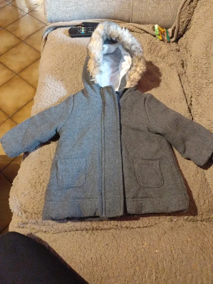 Manteau gris
