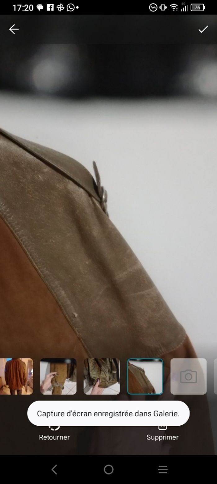 Blouson vintage L bimatière c84 - photo numéro 10