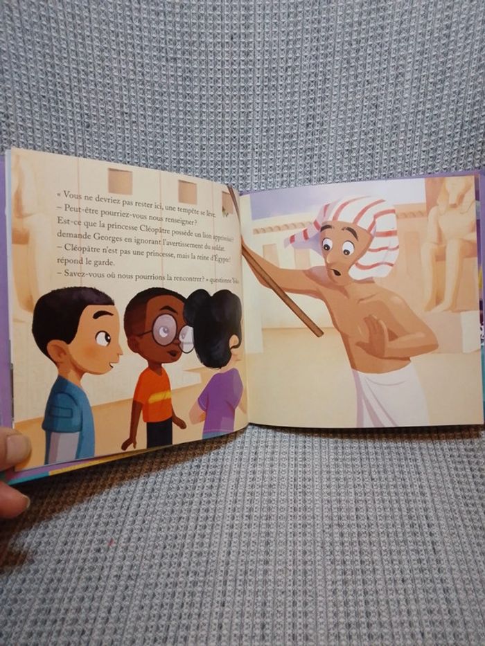 Les fauves de Cléopâtre / série Le Club des Aventuriers de l'Histoire - photo numéro 6