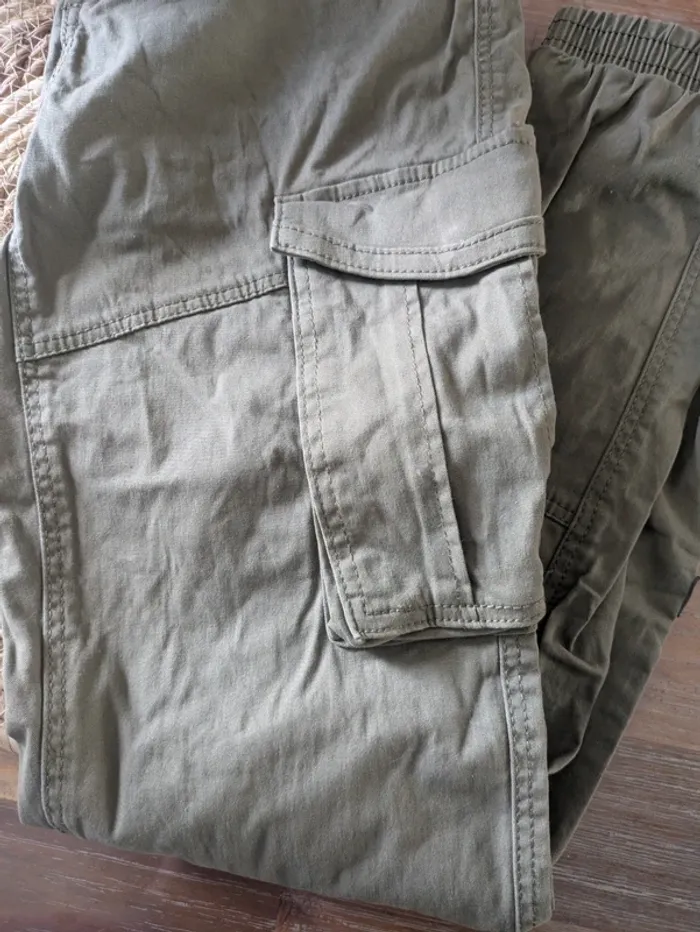 Pantalon cargo kaki - photo numéro 2