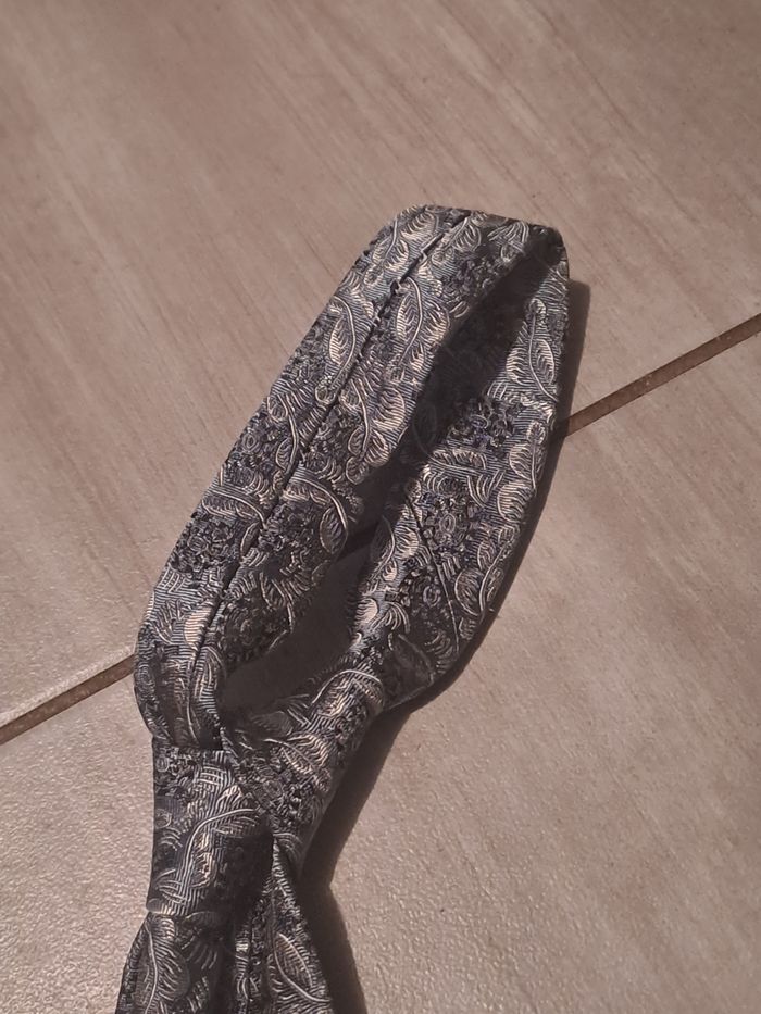 Cravate Gris Brillante Raoul Dufy pour Bianchini Férier - photo numéro 6