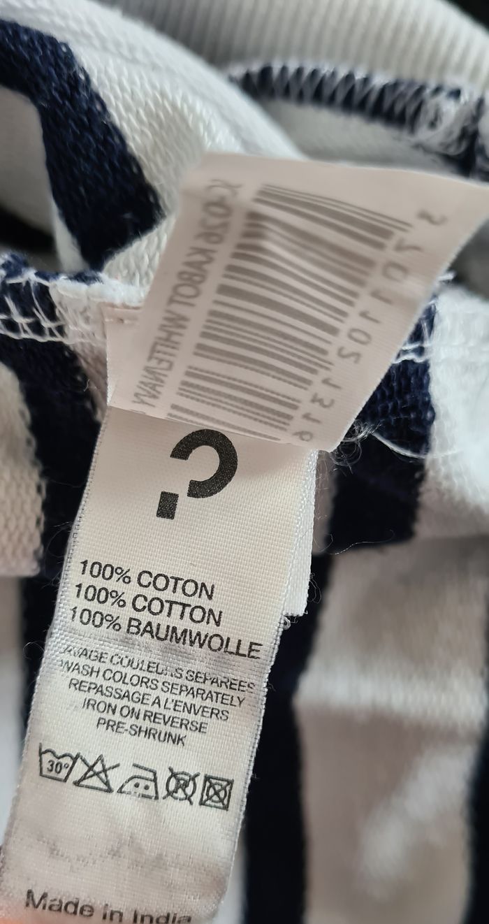 Tee shirt rayé manches longues - 4 ans - Le Marseillais - photo numéro 8