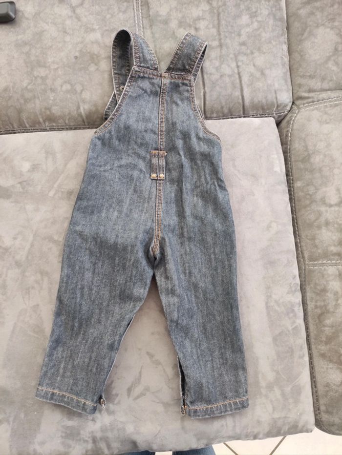 Salopette grise garçon 24 mois gris pick ouic - photo numéro 5