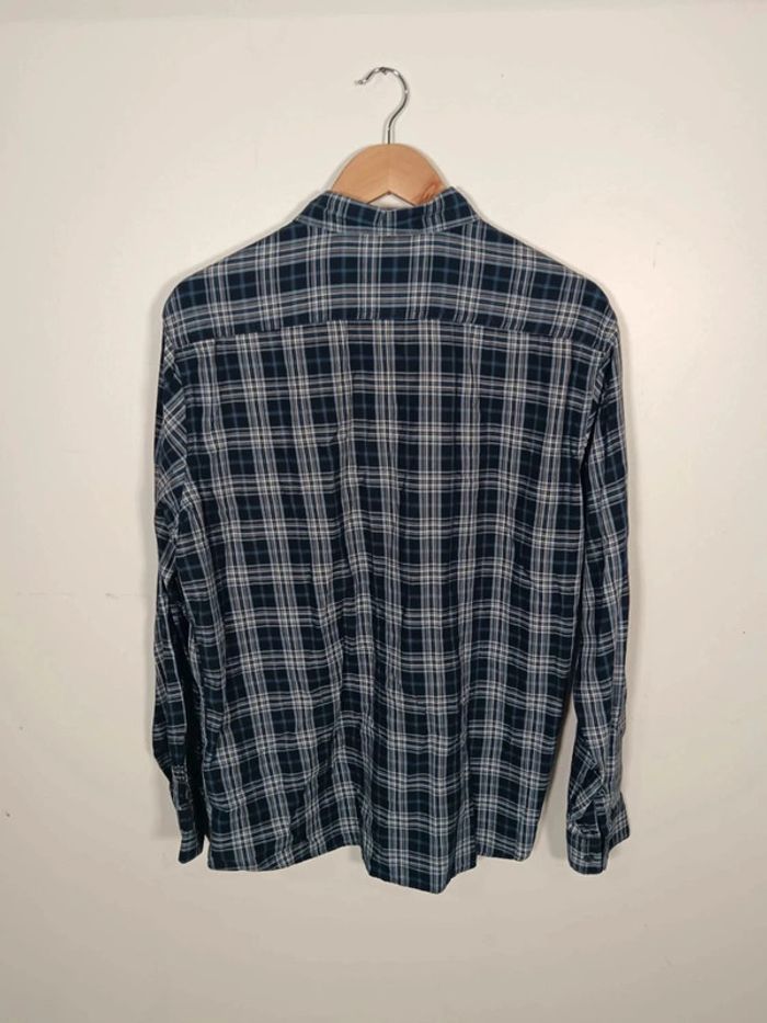 C2 chemise carreaux marine Armand Thierry L - photo numéro 2
