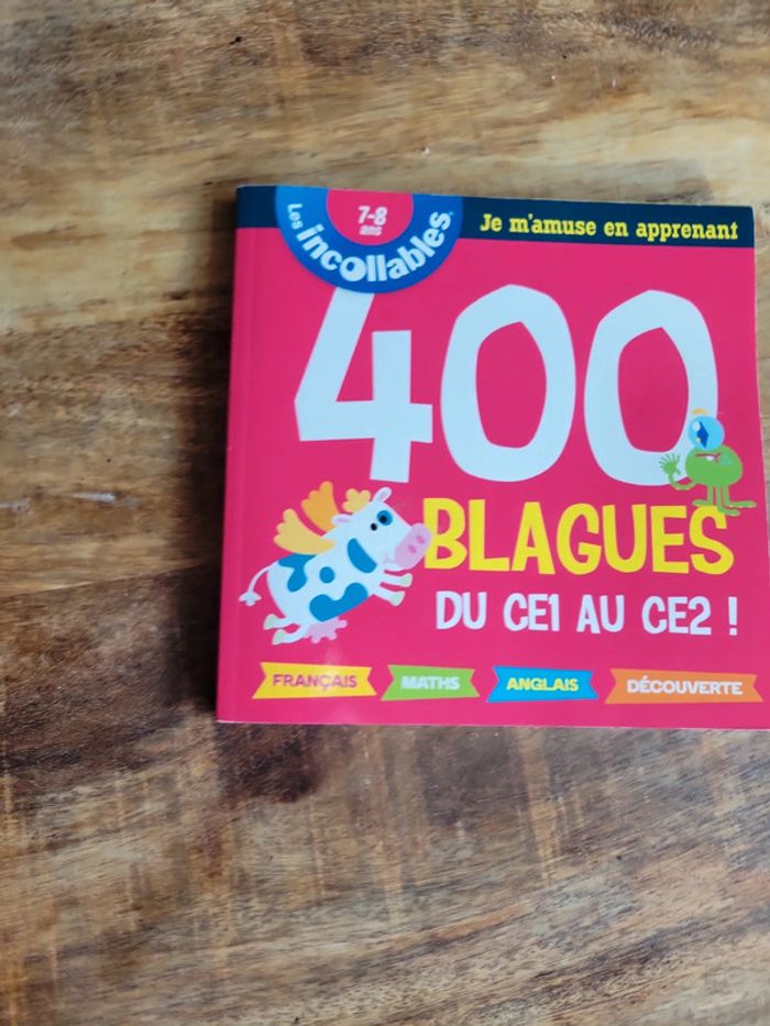 Les incollables 7 8 ans livre de blague à répéter dans la cours de récréation - photo numéro 2