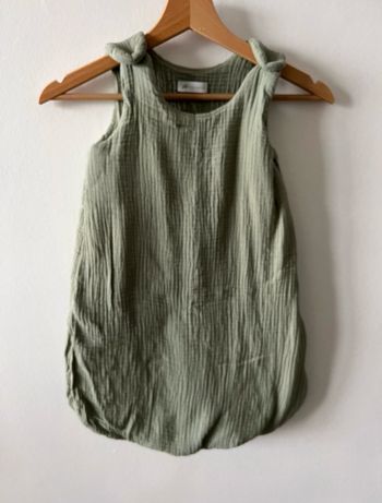 Gigoteuse gaze de coton 0-6mois