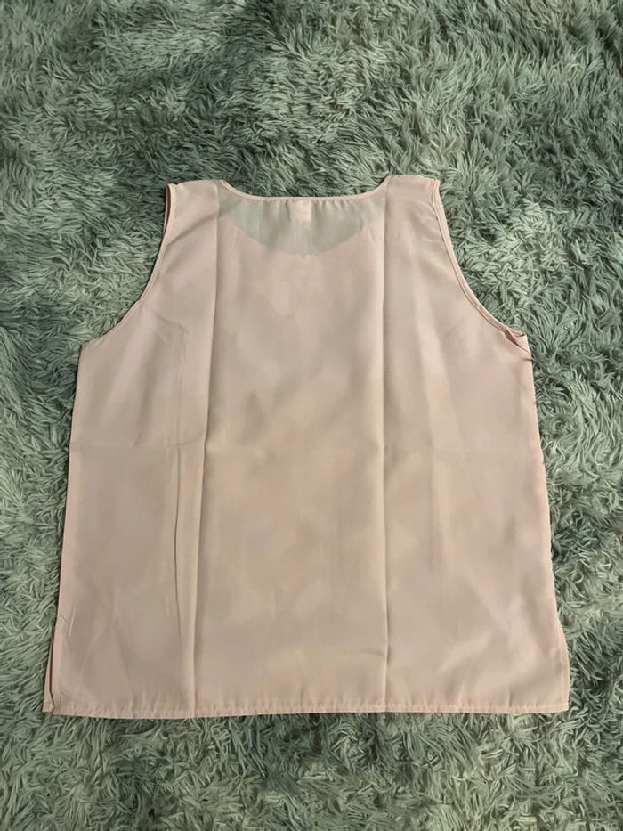 TEE shirt haut rose - photo numéro 4