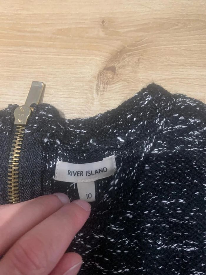 T-shirt tweed River Island - Taille 36 - photo numéro 3