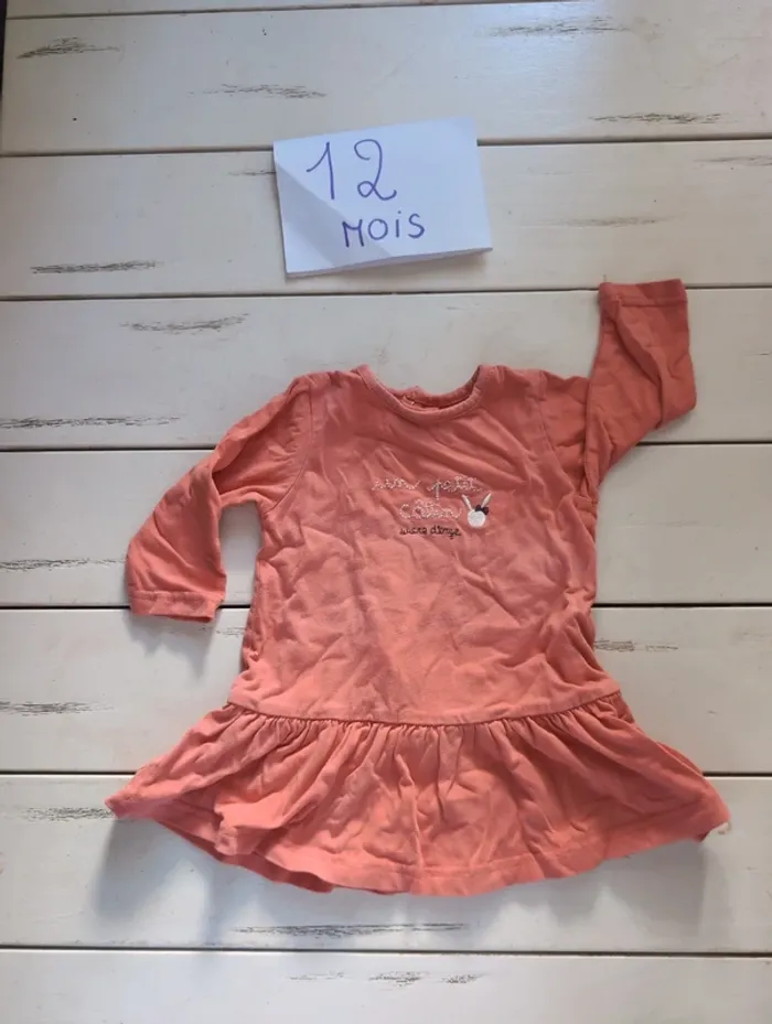 Robe bébé fille 12 mois