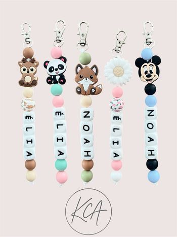 Porte-clés personnalisés Disney ou Animaux