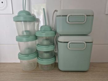 Boîte a lait en poudre + dosseuse