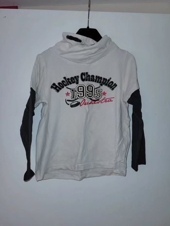 Tee-shirt manche longue orchestra garçon 4 ans