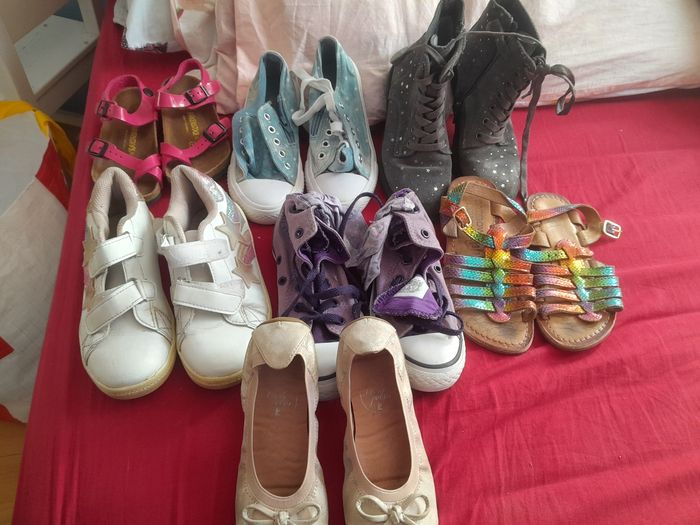 Robe et chaussures fille - photo numéro 8