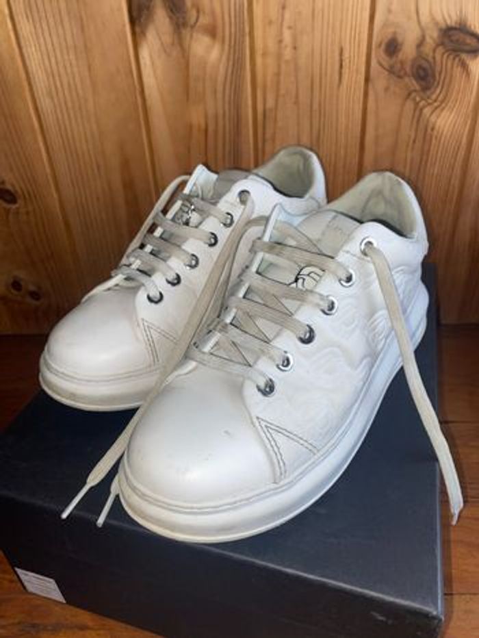 Baskets blanche Karl Lagerfeld - photo numéro 2