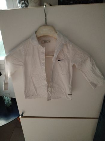 Chemise blanche bébé