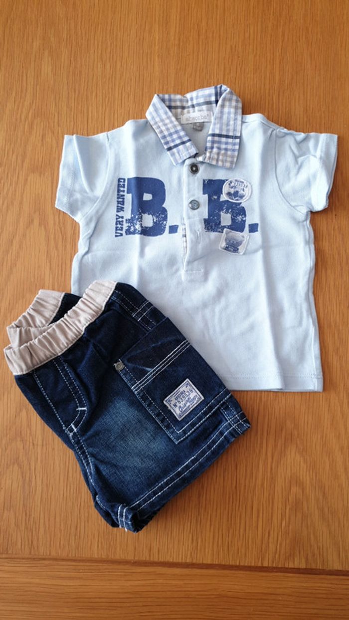 Ensemble t-shirt + short