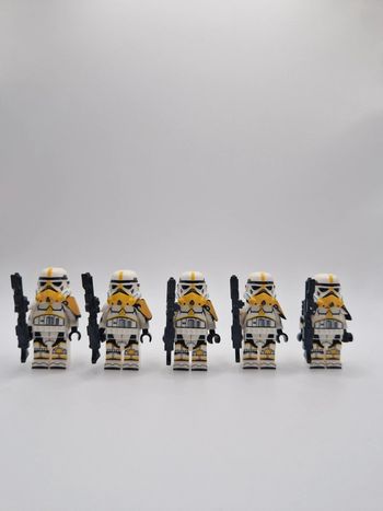 Figurines type lego 5 Stormtroopers impérial star wars