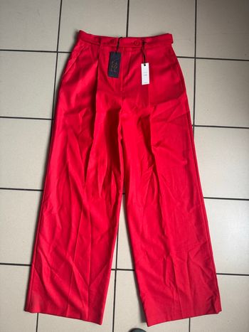 Pantalon rouge Caroll 