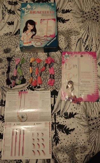 Kit pour réaliser des bracelets brésiliens