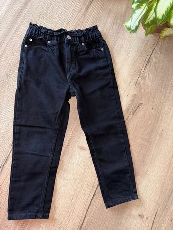 Pantalon mom noir Kiabi 6 ans