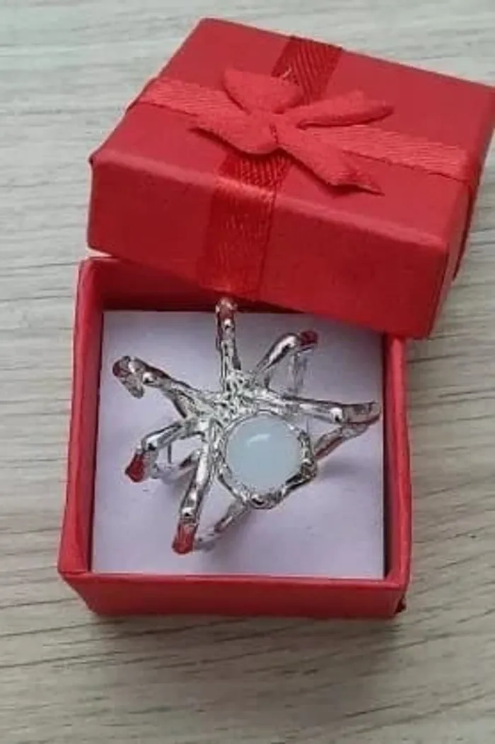 Bague Araignée, couleur Noire ou Argentée, style Gothique, réglables - photo numéro 10