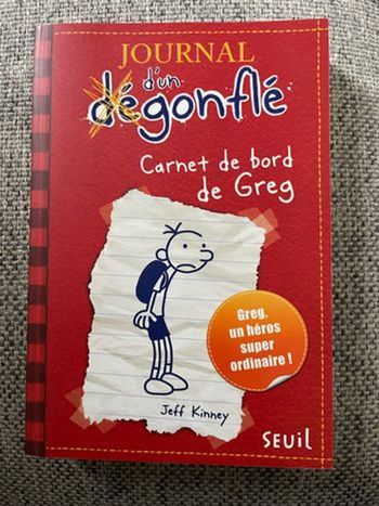 Livre Journal d’un dégonflé de Jeff Kinney