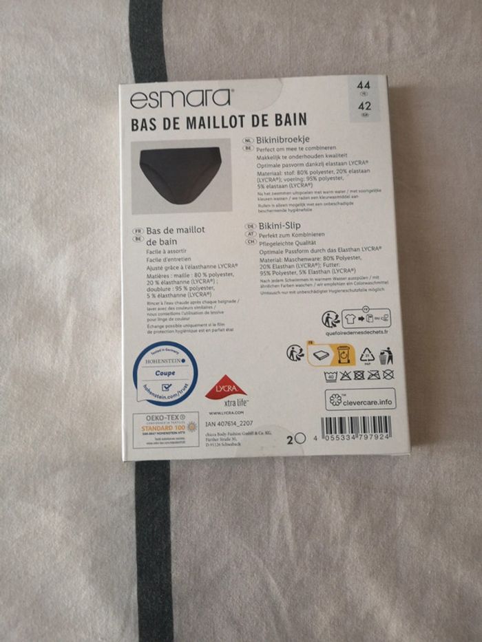 #basdemaillot femme taille 44 français - photo numéro 2