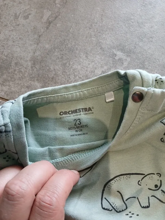 T-shirt manches longues 23 mois Orchestra - photo numéro 2
