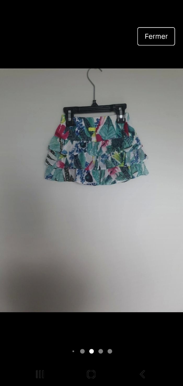 Jupe a volant taille élastique 2 ans catimini - photo numéro 4