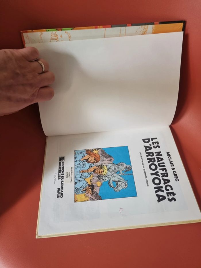 bd Les Naufragés d'arroyoka 1983 Le Lombard - photo numéro 7