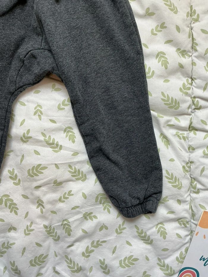 Pantalon de jogging gris lien de serrage 18 mois boîte à malices - photo numéro 6