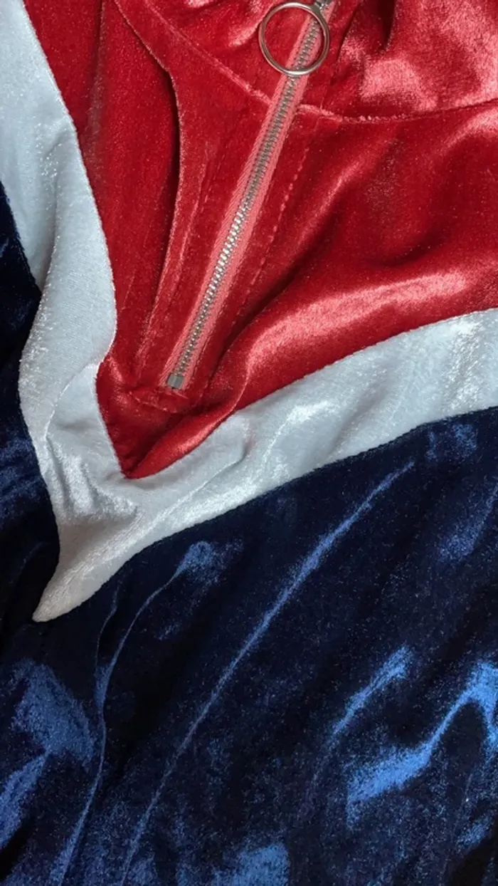 Haut effet velours sport - photo numéro 3