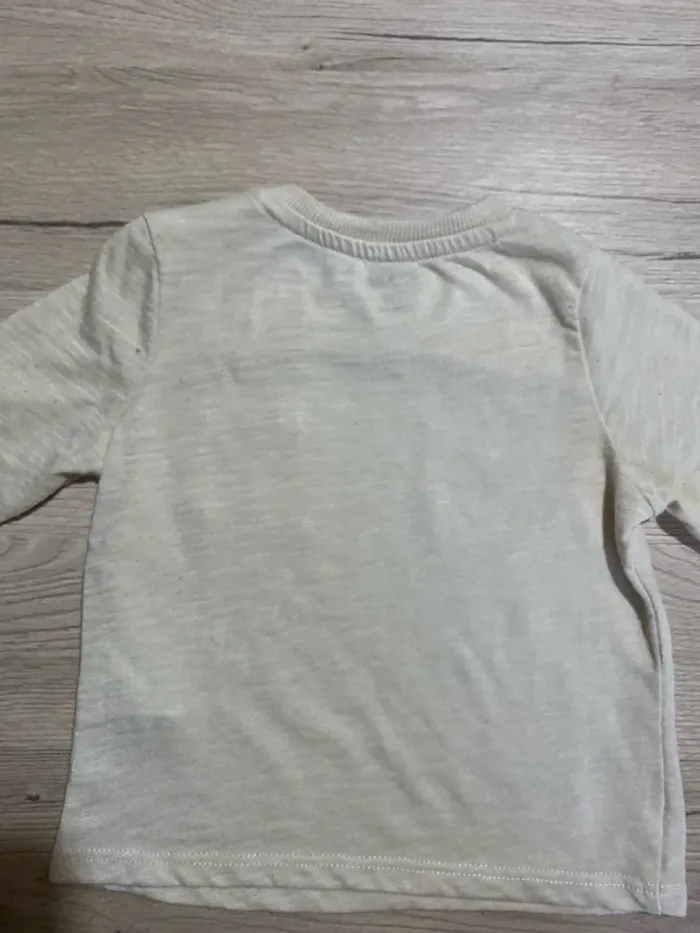 Tee-shirt chien manche longue mi-saison bébé garçon 6 mois Kiabi - photo numéro 6