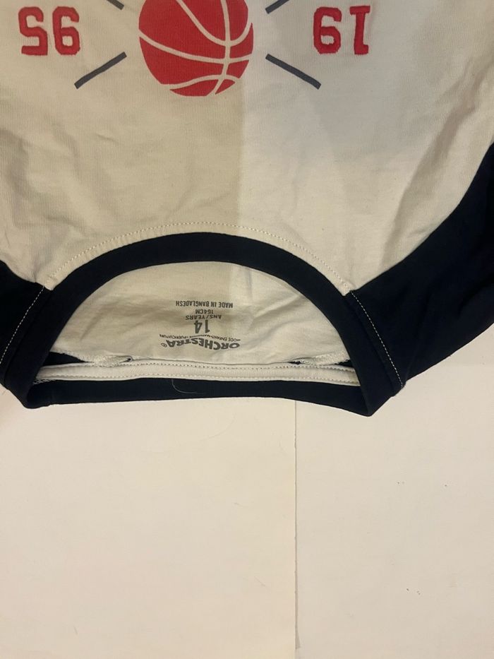 Lot de 2 t-shirts manches longues garçon orchestra okaidi 13-14 ans - photo numéro 8