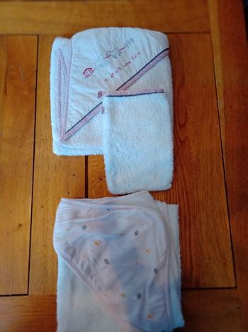 Lot de 2 serviettes de toilette