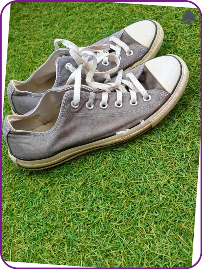 Converse courte homme Gris - photo numéro 2