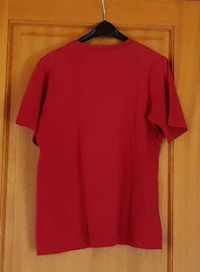 T.shirt rouge 12 ans 152 cm - photo numéro 2