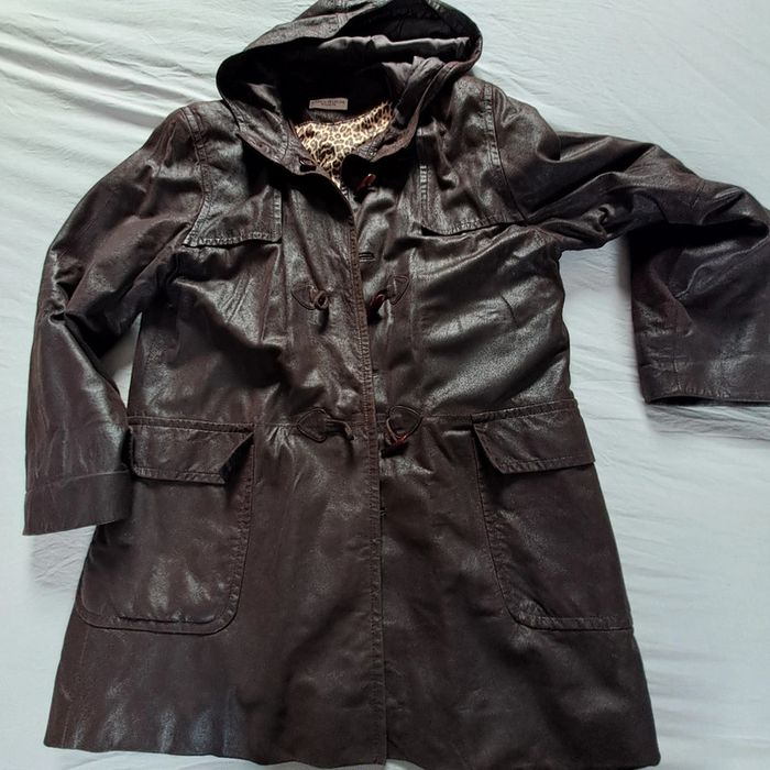 Trench velours suède taille44 #carenpfleger - photo numéro 2