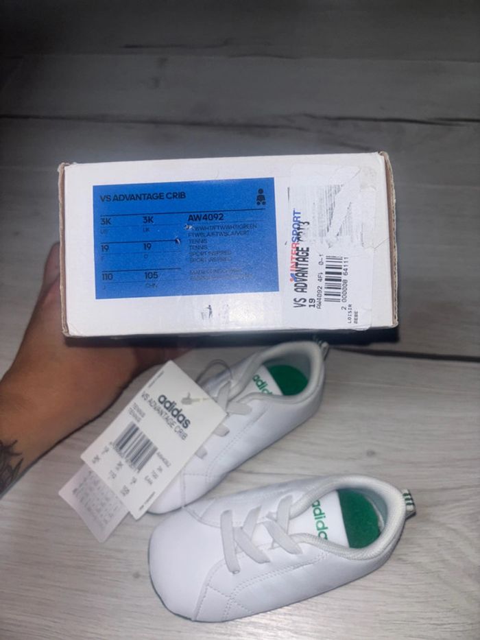 Baskets 19 adidas stan smith vs advanyage crib - photo numéro 4