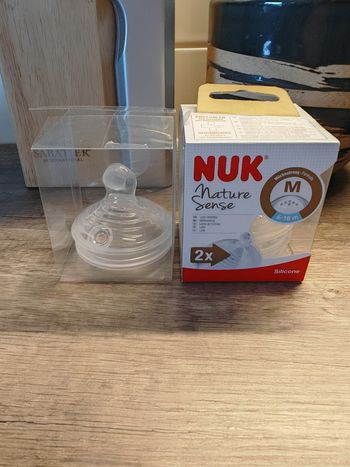 Tétines Nuk sens natural