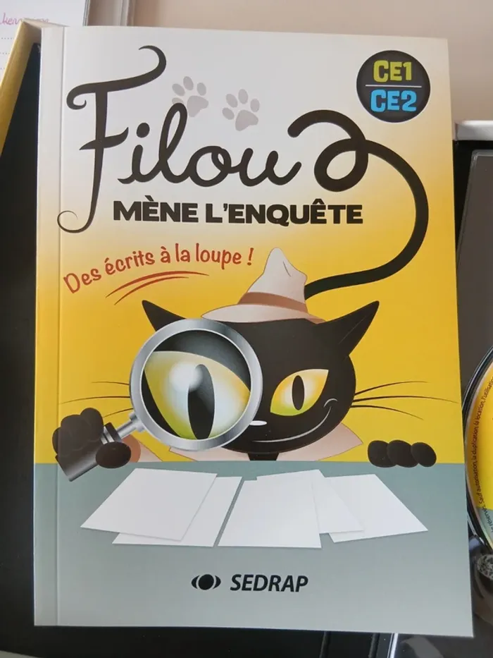 Filou mène l'enquête ce1 ce2 production d'écrit - photo numéro 3