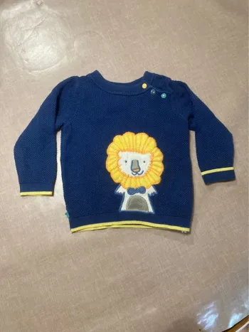 🦁 Pull bébé garçon Sergent Major – Taile 80 cm (18 mois)