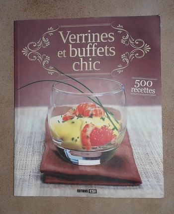 Livre verrine et buffet chic